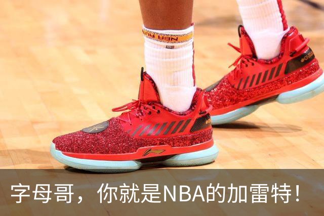 字母哥，你就是NBA的加雷特！